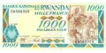 Rwanda 1000 1988 UNC P-21